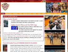 Tablet Screenshot of cultureshockdancecenter.com